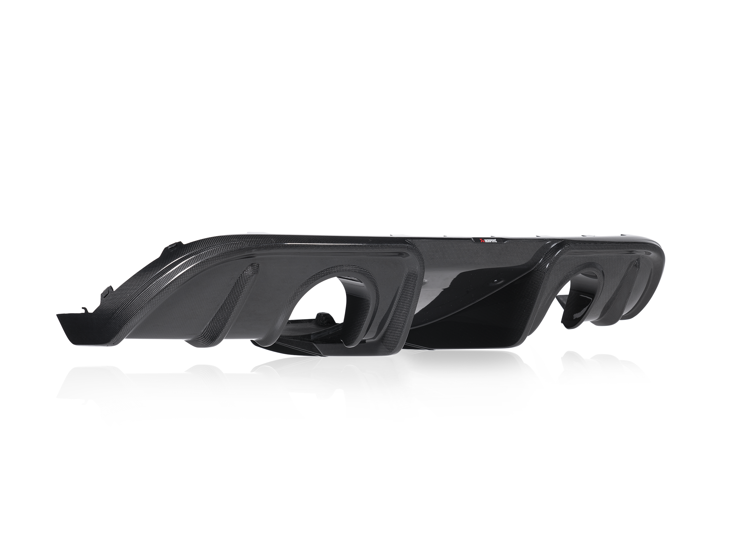 Akrapovic Rear Carbon Fibre Diffuser - High Gloss - Porsche 718 Cayman GT4 / Spyder 2023+ - DI-PO/CA/8/G - Revzone