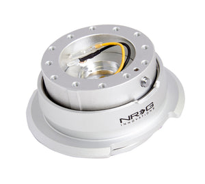NRG Quick Release Kit Gen 2.8 - Silver / Silver Ring - SRK-280SL