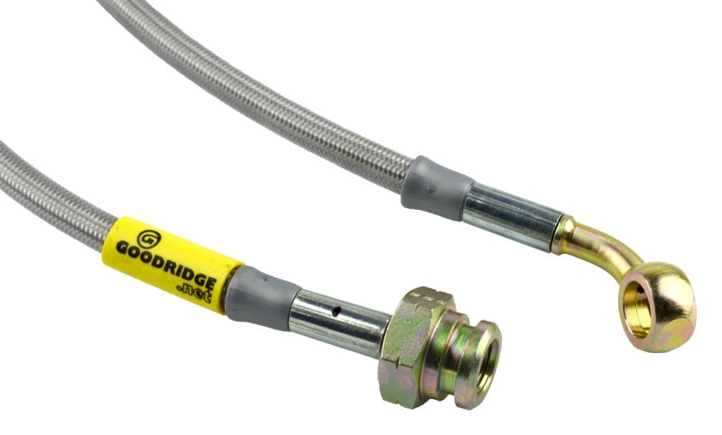 Goodridge 06-11 Honda Civic (Rear Disc Models) Stainless Steel Brake Line Kit - 20024