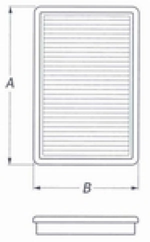 BMC 03-07 Hyundai Avante III 1.6L Replacement Panel Air Filter - FB580/20