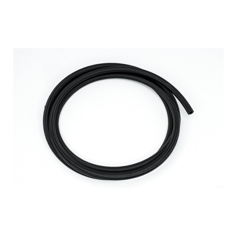 DeatschWerks 6AN Black Nylon Braided CPE Hose 10 Feet - 6-02-0815-10