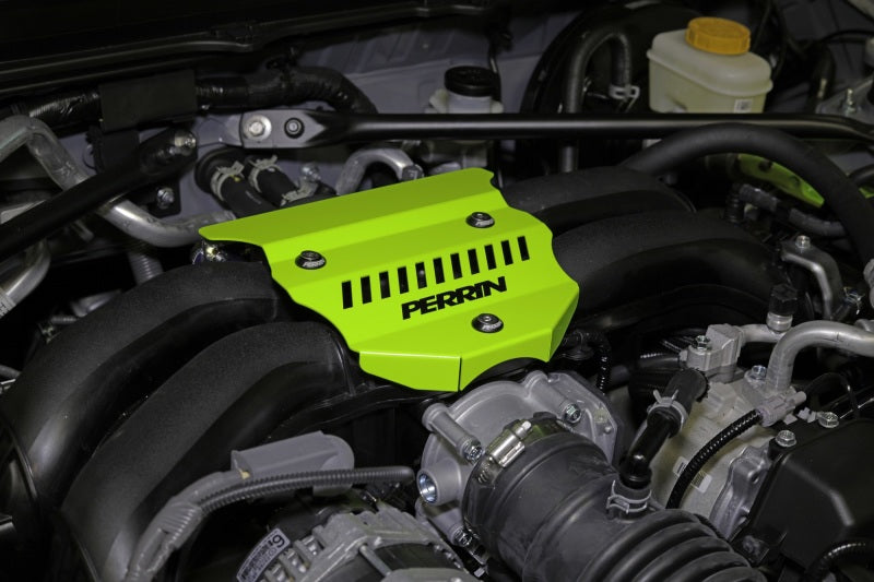 PERRIN 22-25 Subaru BRZ / Toyota GR86 Engine Cover - Neon Yellow - PSP-ENG-162NY