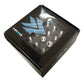 NRG 200 Series M12 X 1.5 Titanium Lug Nut Set - 21 Pc w/Lock Key Socket - Silver - LN-T200SL-21