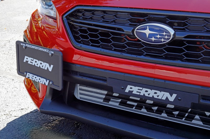 PERRIN 18-21 Subaru WRX/STI (w/FMIC ONLY) License Plate Relocation Kit - PSP-BDY-205F