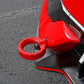 PERRIN 17-21 Honda Civic Si/Type R/Touring/Hatchback Tow Hook Kit Rear - Red - PHP-BDY-251RD