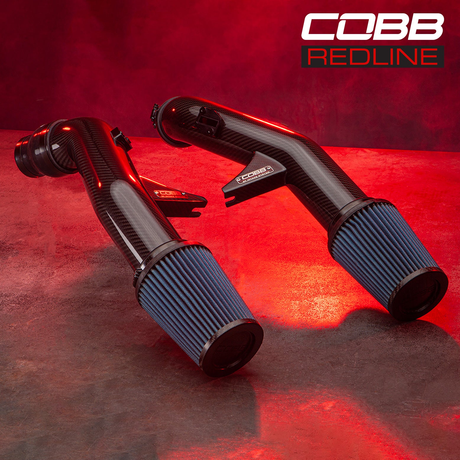 Cobb Tuning Redline Carbon Fibre Big SF Intake System - Nissan GTR R35 08-18 - Revzone