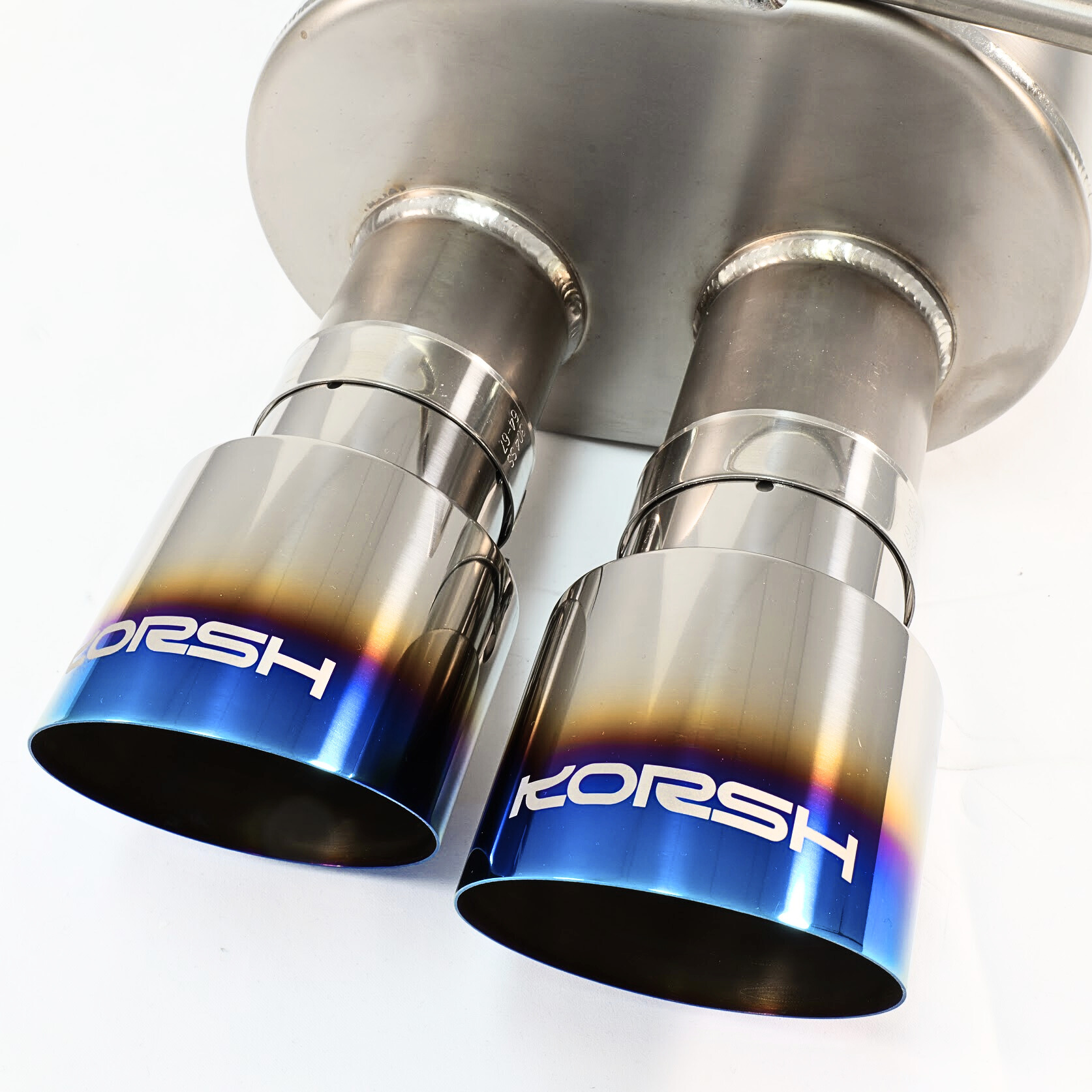 Korsh Subaru WRX 2011-14/STI 2011-2021 Auto Turbo Back Exhaust - Titanium Catback with Stainless Downpipe - Revzone
