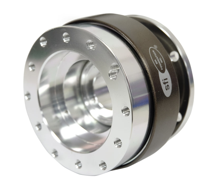 NRG Quick Release Gen 2.0 - Silver Body / Chrome Ring SFI Spec 42.1 - SRK-200-1SL