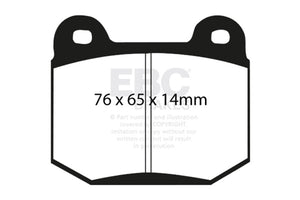 EBC 99-03 Mitsubishi Lancer Evolution 2.0 Turbo Bluestuff Rear Brake Pads - DP51538NDX