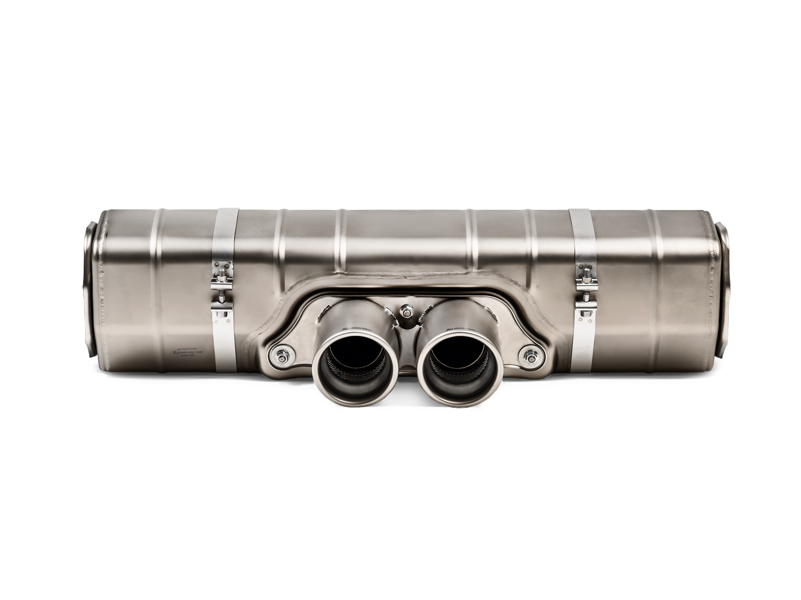 Akrapovic Slip-On Line (Titanium) - Porsche 911 GT3 / GT3 Touring (991.2) 2019+ - S-PO/TI/10H - Revzone
