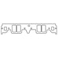 Cometic Chevy Gen-1 Small Block V8 .059in CFM-20 Intake Manifold Gasket Set - Brodix 12 Series Heads - C5425-059