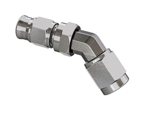 Goodridge 45 Deg Forged Swivel Female for AN3 Fittings - P6645-03C