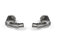 Akrapovic Link Pipe Set w Cat (SS) - Porsche 911 Turbo / Turbo S / Cabriolet / Sport Classic (992) 2025+ - L-PO/SS/4 - Revzone