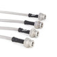 Goodridge 17-18 Honda Civic (Base/LX/EX) Stainless Steel Brake Line Kit - 20042
