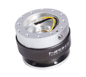 NRG Quick Release Gen 2.0 - Silver Body / Titanium Chrome Ring - SRK-200SL