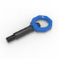 aFe Control Front Tow Hook Blue BMW F-Chassis 2/3/4/M - 450-502001-L