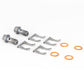Goodridge 14-19 Ford Fiesta ST Stainless Steel Brake Line Kit - 12333