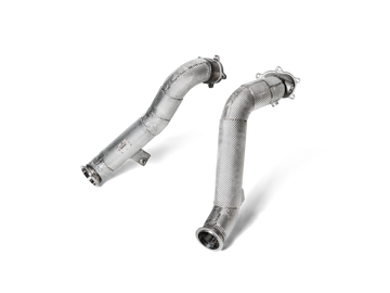 Akrapovic Downpipe set (SS) - Audi RS 6 Avant (C7) 2017-2018