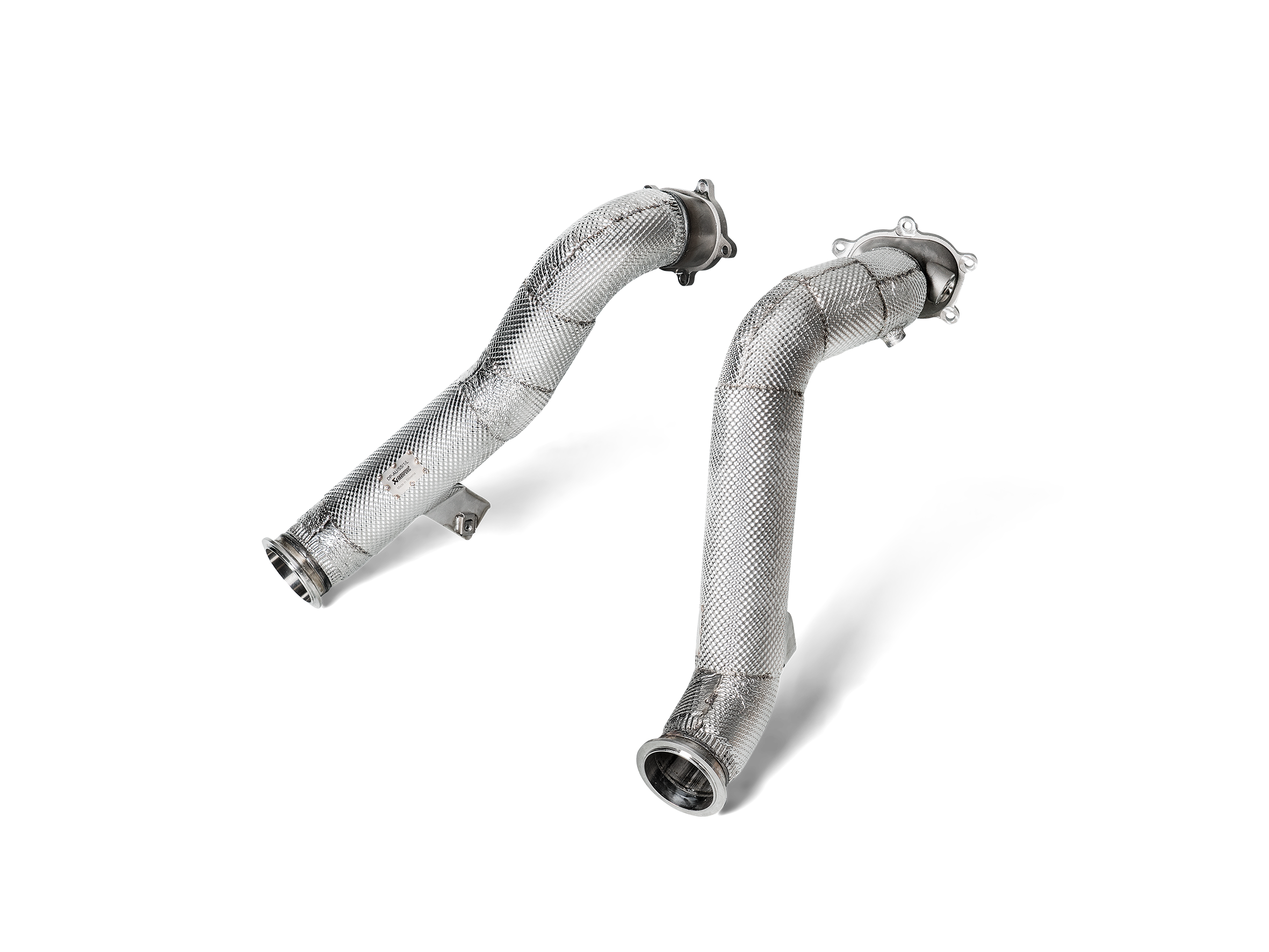 Akrapovic Downpipe set (SS) - Audi RS 6 Avant (C7) 2017-2018 - DP-AU/SS/1 - Revzone