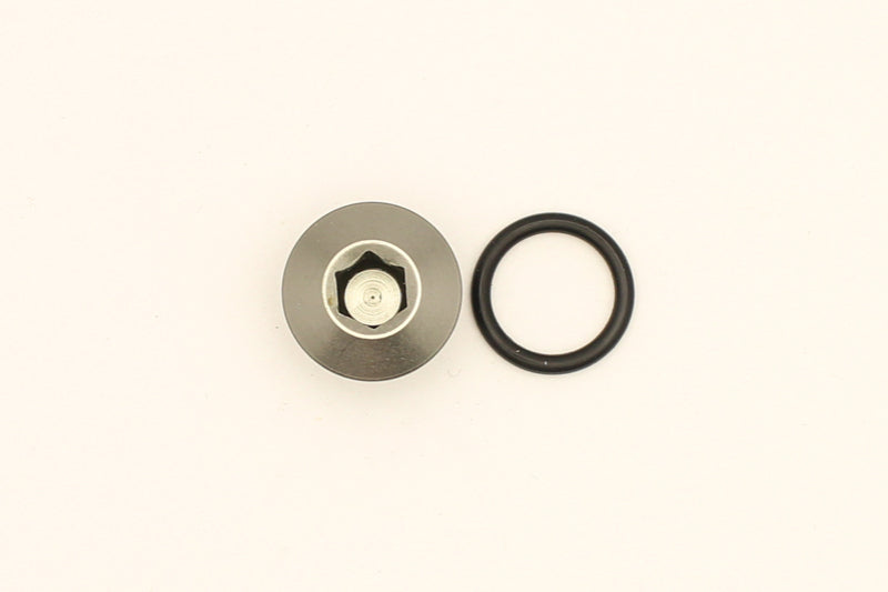 DeatschWerks 6AN ORB Male Plug Low Profile Internal Allen/Hex (Incl. O-Ring) - 6-02-0717