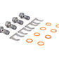 Goodridge 13-15 Subaru Crosstrek XV (All Models) SS Brake Line Kit - 24229