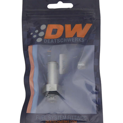 DeatschWerks 6AN ORB Male To 1/2in Barb Fitting (Single Barb - Incl O-Ring) - 6-02-0503