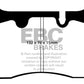 EBC 06-09 Volkswagen Touareg 3.6 (2 pin holes at top of backplate) Ultimax2 Front Brake Pads - UD1165