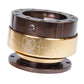 NRG Quick Release Gen 2.0 - Bronze Body / Chrome Gold Ring - SRK-200BR-CG