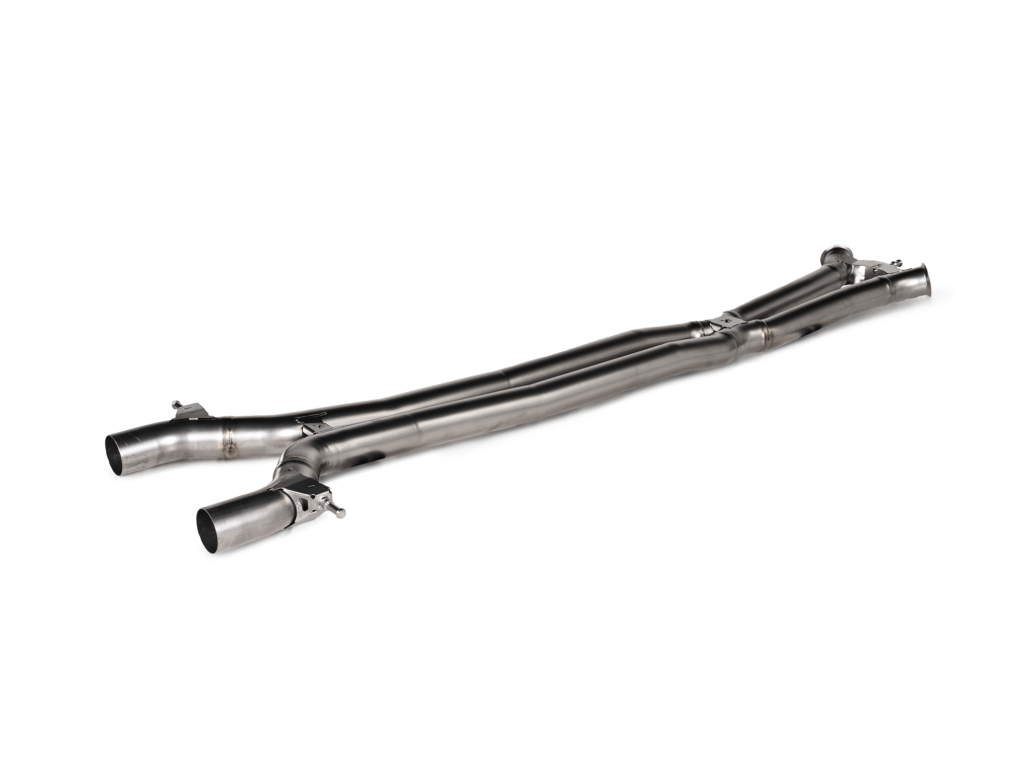 Akrapovic Link Pipe Set (Titanium) - Porsche Panamera / 4 / 4 E-Hybrid / 4S E-Hybrid / GTS / Turbo E-Hybrid / Turbo S E-Hybrid (976) 2026+ - L-PO/T/19 - Revzone