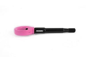 PERRIN 22-25 Subaru WRX / 18-23 Crosstrek Tow Hook Kit (Rear) - Hyper Pink - PSP-BDY-257HP