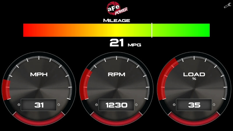 aFe AGD Advanced Gauge Display Digital 5.5in Monitor 08-18 Dodge/RAM/Ford/GM Diesel Trucks - 77-91001