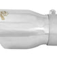 aFe MACH Force-Xp 2.5in Inlet x 3-1/2in Outlet x 6in Length 2.5in 304 Stainless Steel Exhaust Tip - 49T25354-P06