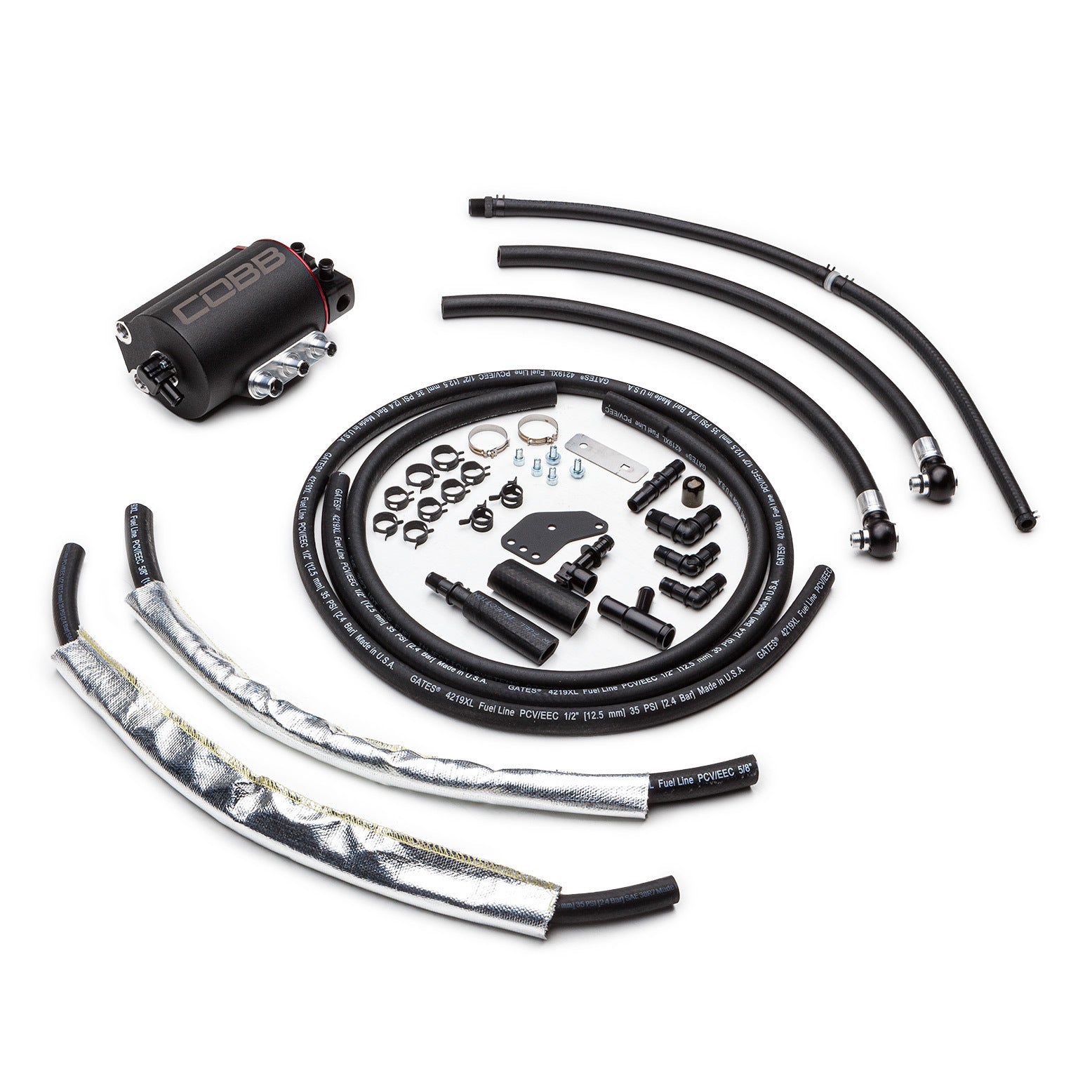 Cobb Tuning Air/Oil Separator w/RHD Bracket - Subaru WRX 01-07/STI 01-07 - Revzone