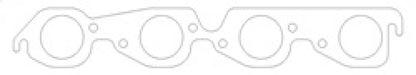 Cometic Chevy Mark-IV GM Gen-V/VI BB V8 .064in ArmorCore Exhaust Mani Gskt Set-2.015in Round Port - C5349-064
