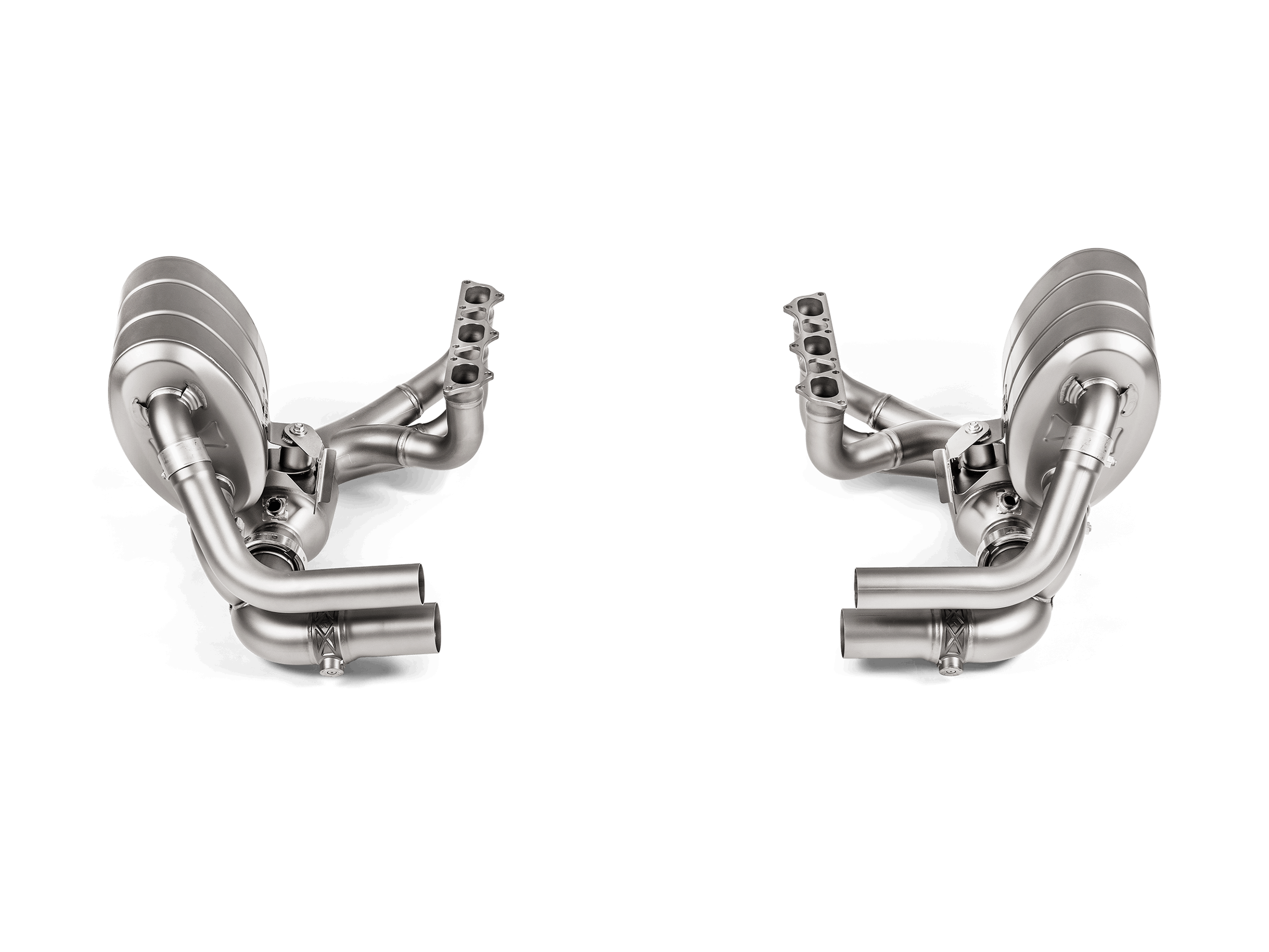 Akrapovic Evolution Header Set (Titanium) - Porsche 911 GT3 (991) 2017+ - E-PO/T/4 - Revzone