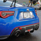 PERRIN 13-25 Subaru BRZ / 13-20 Scion FRS & Toyota 86 / 22-25 GR86 Tow Hook Kit (Rear) - Red - PSP-BDY-255RD