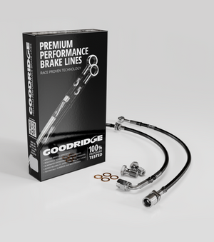 Goodridge 2004 Volkswagen R32 Stainless Steel Front Brake Lines - 39081F