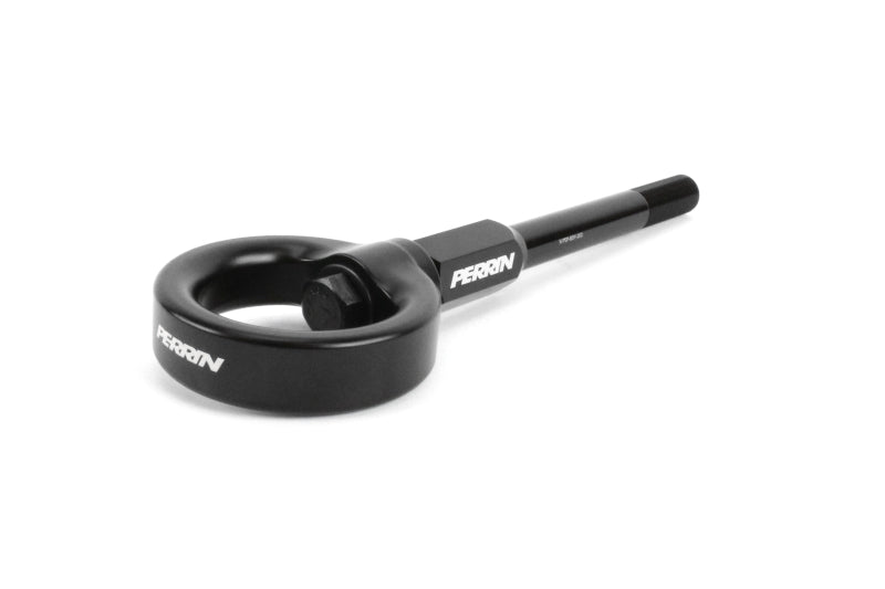 PERRIN 02-07 Subaru WRX/STI Tow Hook Kit (Front) - Flat Black - PSP-BDY-230BK