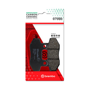 Brembo OE Keeway Ry8/Kymco Nexxon/Peugeot Speedfight/Sachs Madass Carbon Ceramic Brake Pad - Front - 07080