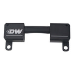 DeatschWerks High Flow Ethanol Sensor Adapter - 10AN ORB to 10AN ORB - Anodized Matte Black - 6-03-0702