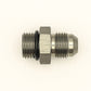 DeatschWerks 6AN ORB Male To 6AN Male Flare Adapter (Incl. O-Ring) - 6-02-0404
