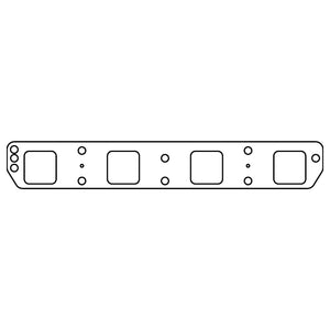 Cometic Chrysler Gen-2 Hemi .030in MLS Exhaust Manifold Gasket Set-1.844in x 1.890in Rectangle Port - C5965-030