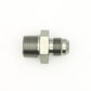 DeatschWerks 6AN Male Flare To 3/8in. Male NPT Adapter - 6-02-0902