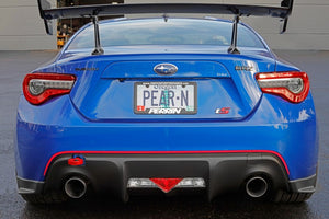 PERRIN 13-25 Subaru BRZ / 13-20 Scion FRS & Toyota 86 / 22-25 GR86 Tow Hook Kit (Rear) - Red - PSP-BDY-255RD