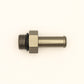 DeatschWerks 6AN ORB Male To 3/8in Barb Fitting (Single Barb - Incl O-Ring) - 6-02-0504