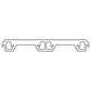 Cometic AMC Gen-3 V8 .064in ArmorCore Exhaust Manifold Gasket Set - With Dogleg Ports - C5161-064