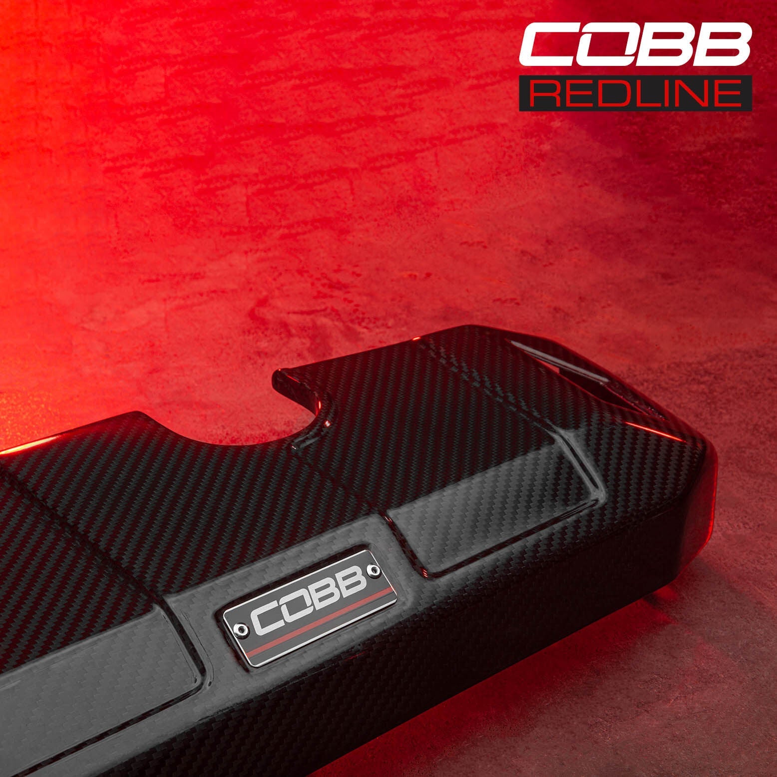 Cobb Tuning Redline Ford Carbon Fiber Coolant Cover F-150 EcoBoost Raptor/Limited/3.5L/2.7L - Revzone