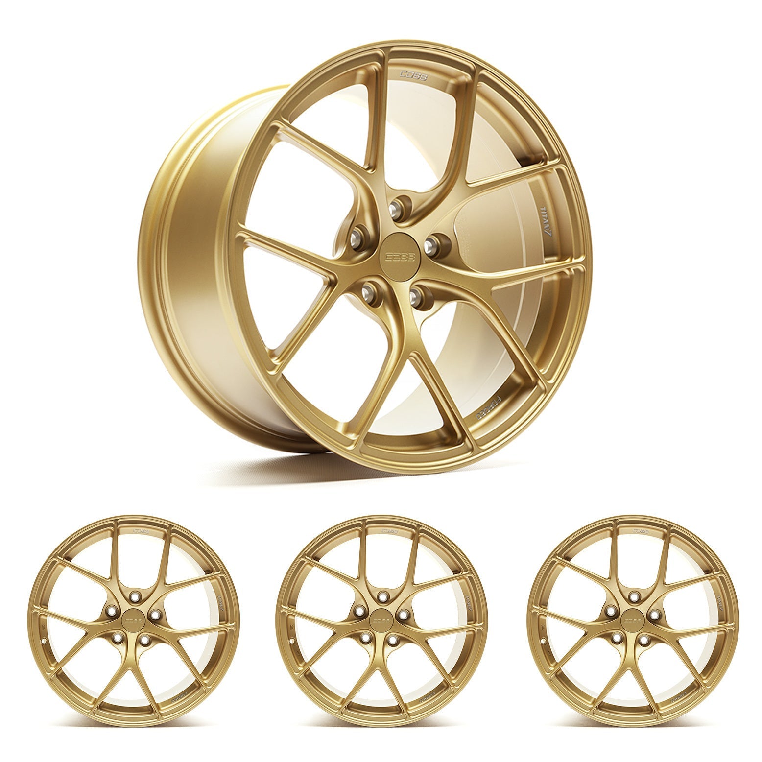 Titan7 T-S5 COBB Edition 18" x 9.5" Cyber Gold Wheels - Revzone