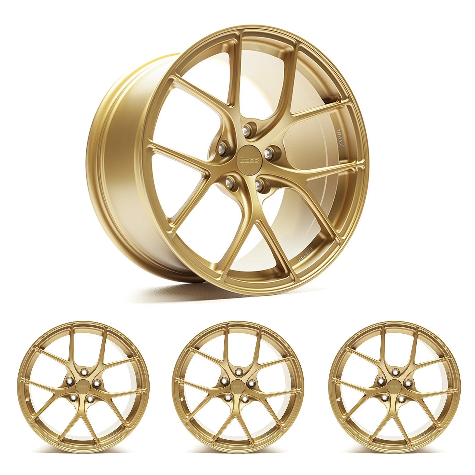 Titan7 T-S5 COBB Edition 19" x 9.5" Cyber Gold Wheels - Revzone