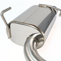 Korsh Subaru WRX 2011-14/STI 2011-2021 Turbo Back Exhaust - Stainless Steel with Titanium Tips - Revzone